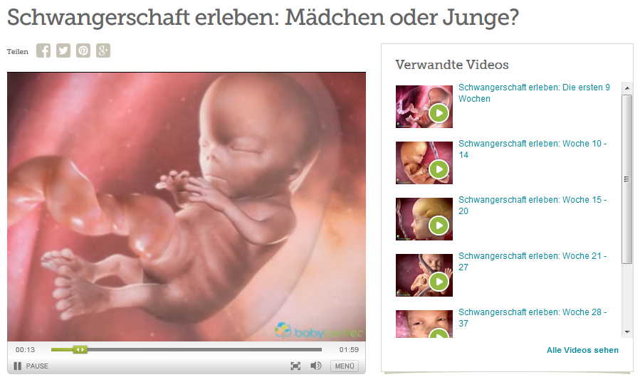 Abbildung 4: 3D-Videos zur Entwicklung des Embryos Quelle: http://www.babycenter.de/v32948/schwangerschaft-erleben-m%C3%A4dchen-oder-junge