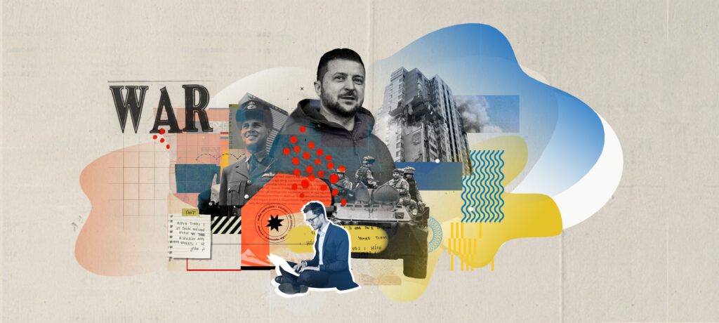 Im Zeichen des Ukraine-Kriegs: Auslandsberichterstattung aus Warschau