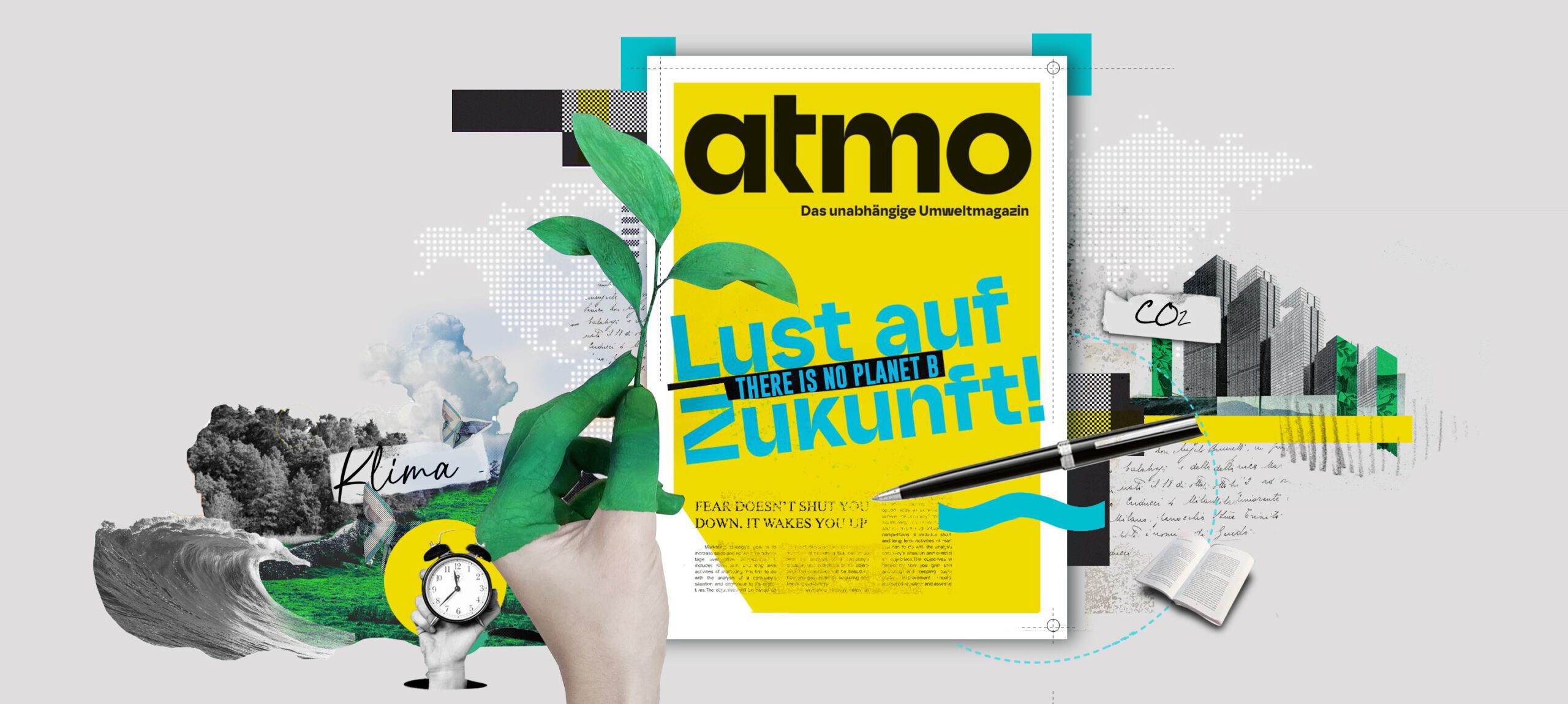 Good bye, <i>Greenpeace Magazin</i>, hello <i>atmo</i>: Mut zum Print-Journalismus in schwierigen Zeiten